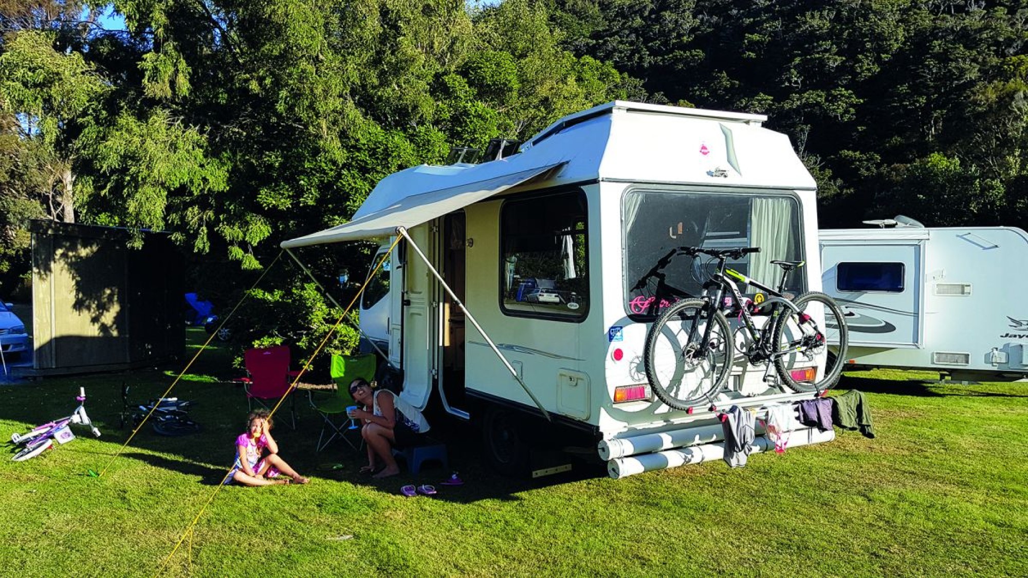 The enjoyment the family has got from trips away has almost eclipsed its original purpose 