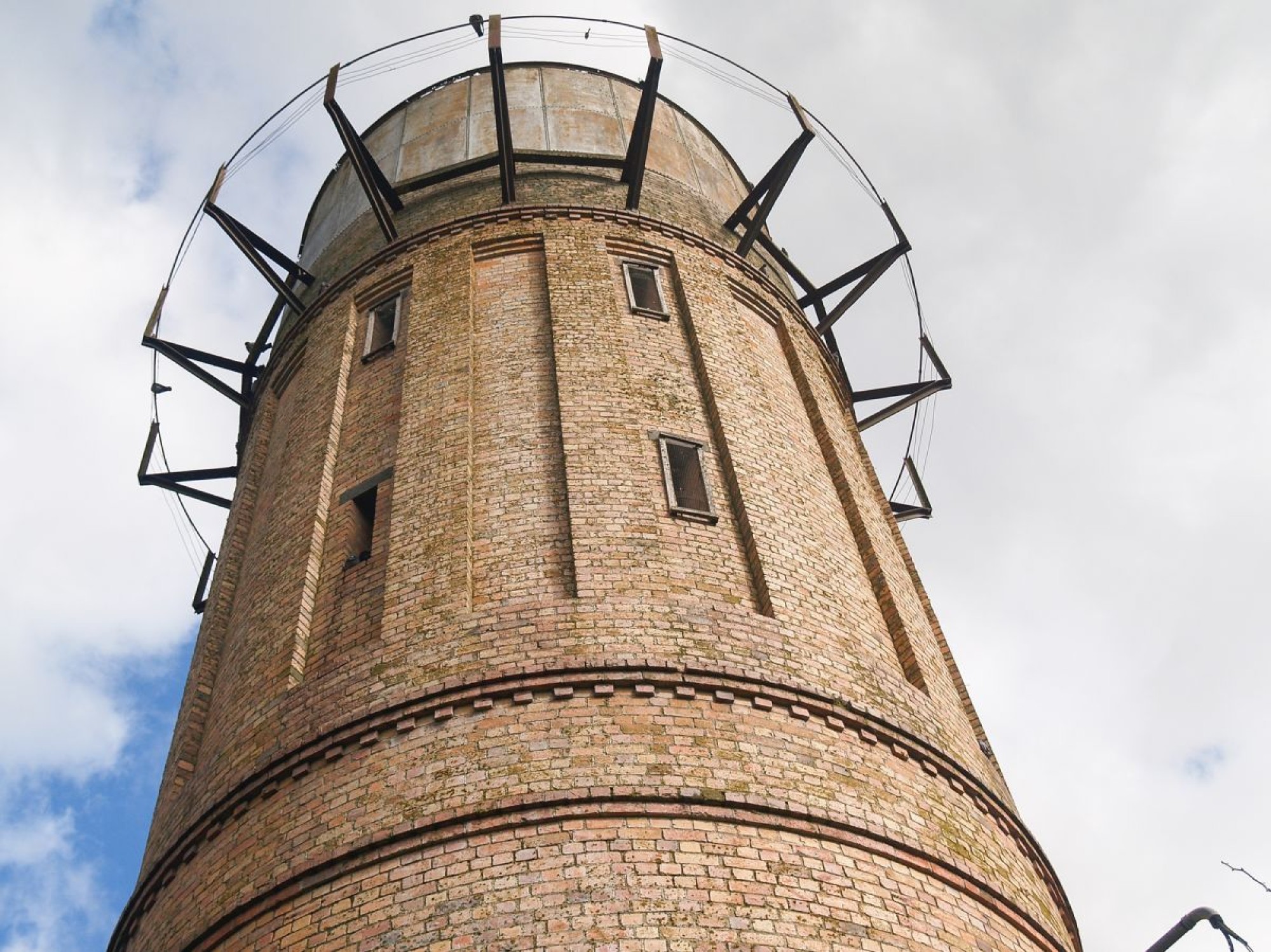 the old brick water tower