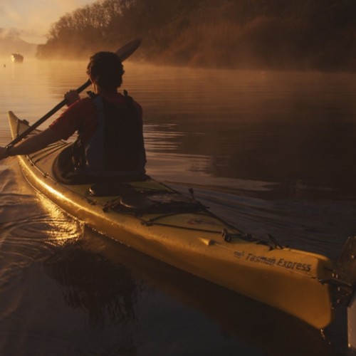 An area of great many lakes