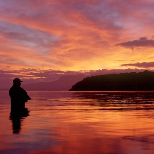 Fly Fishing on Lake Tarawera