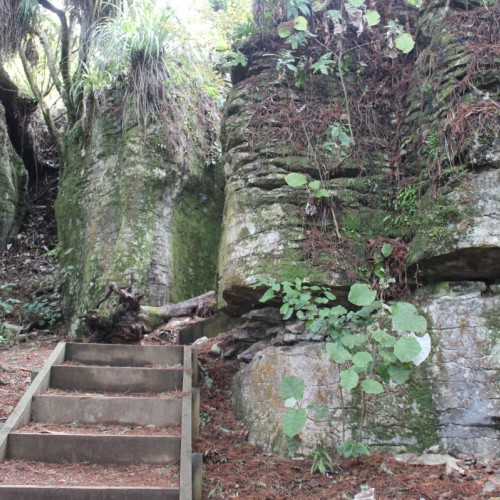 'Stairs through Limestone'