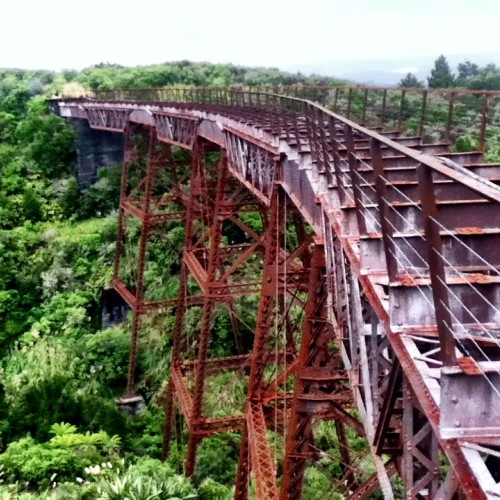 ' Old viaduct near Old Coach Road, Ohakune'
