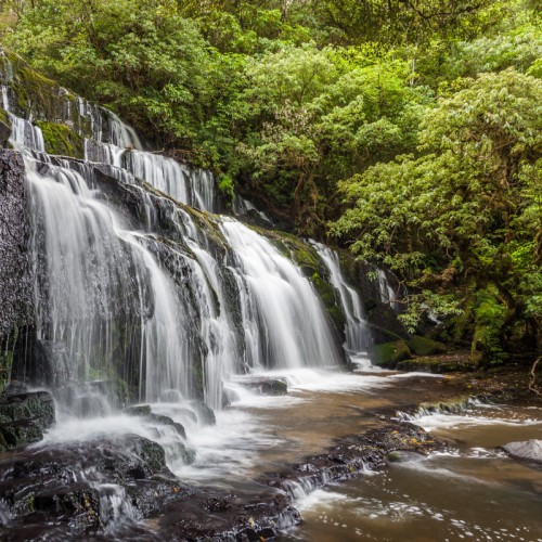 'Purakaunui Falls'