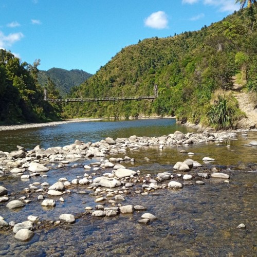 Climb out at second river crossing