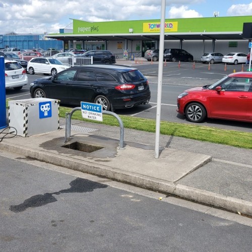 Waste station @ Mobil,  Te Awamutu