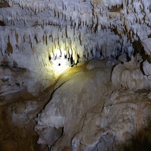 Inside the cave