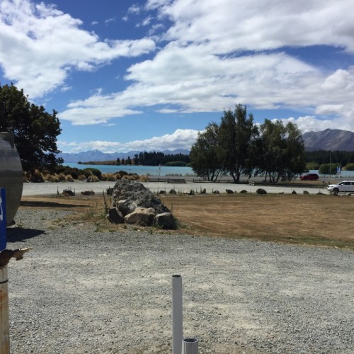 Dump station with arguably one of the best views