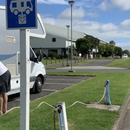 Dump station and drinking water