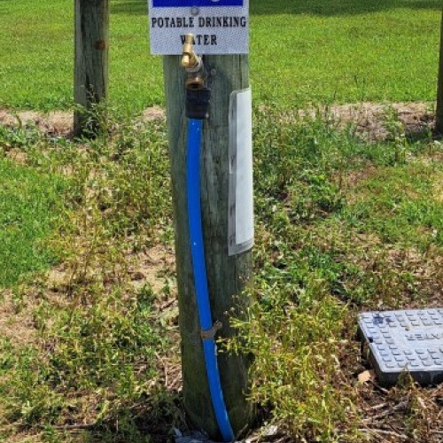 Drinking water available