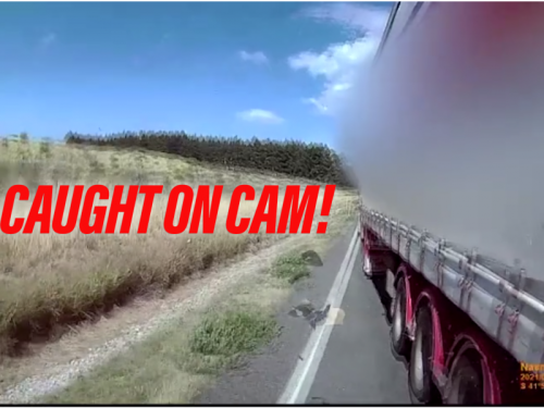 Dash cam saves the day