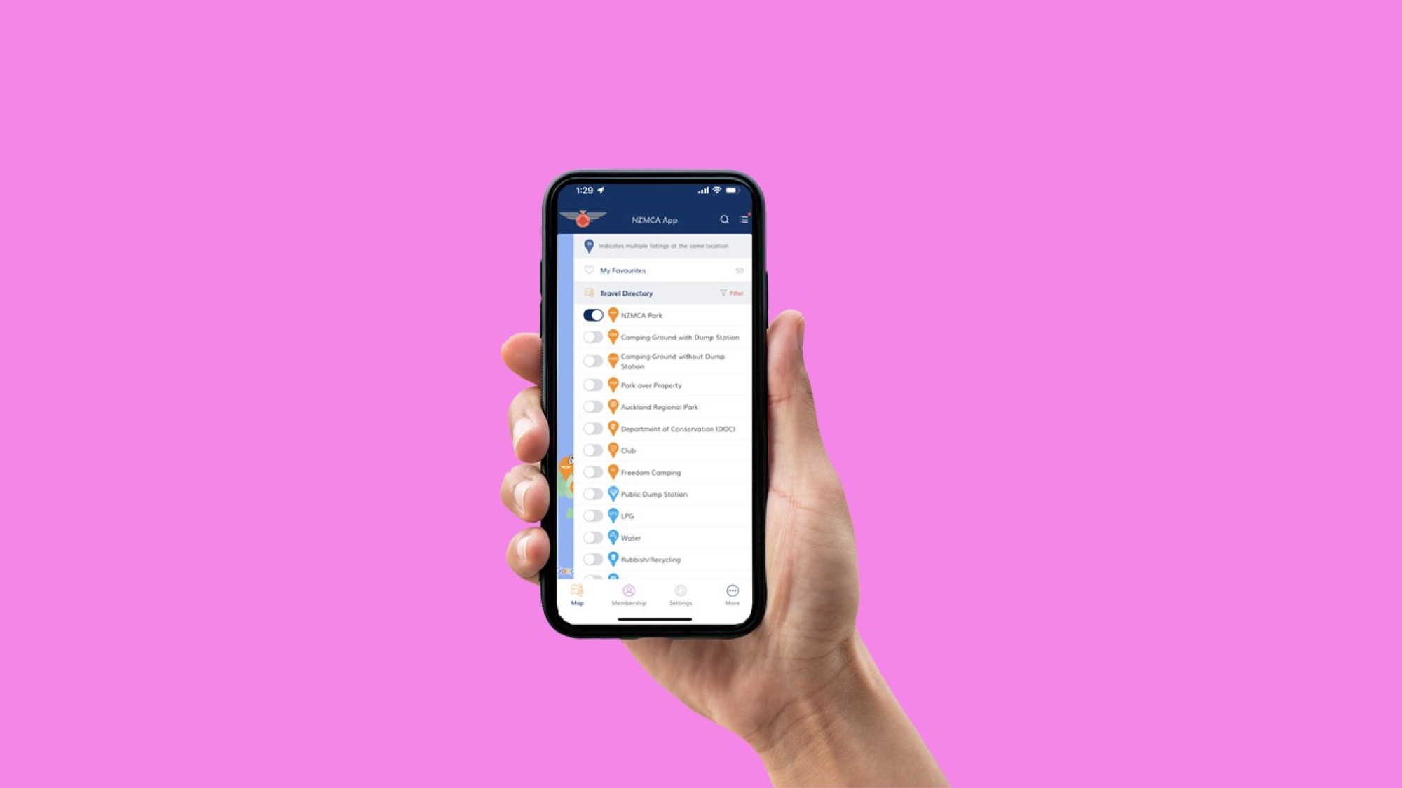 Once you're logged in...