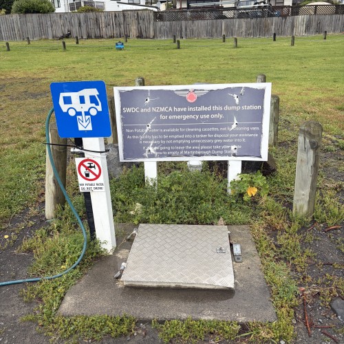 Dump Station is next to the Fire Station