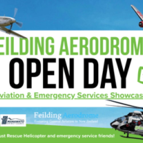 Feilding Aerodrome Open Day: Aviation & Emergency Services Showcase