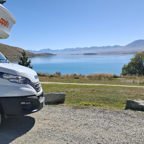 Dump station with a view!