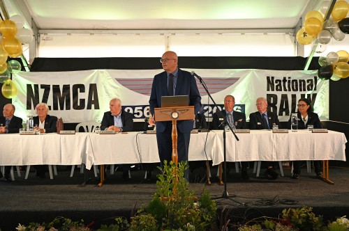 NZMCA Treasurer Arthur Keane