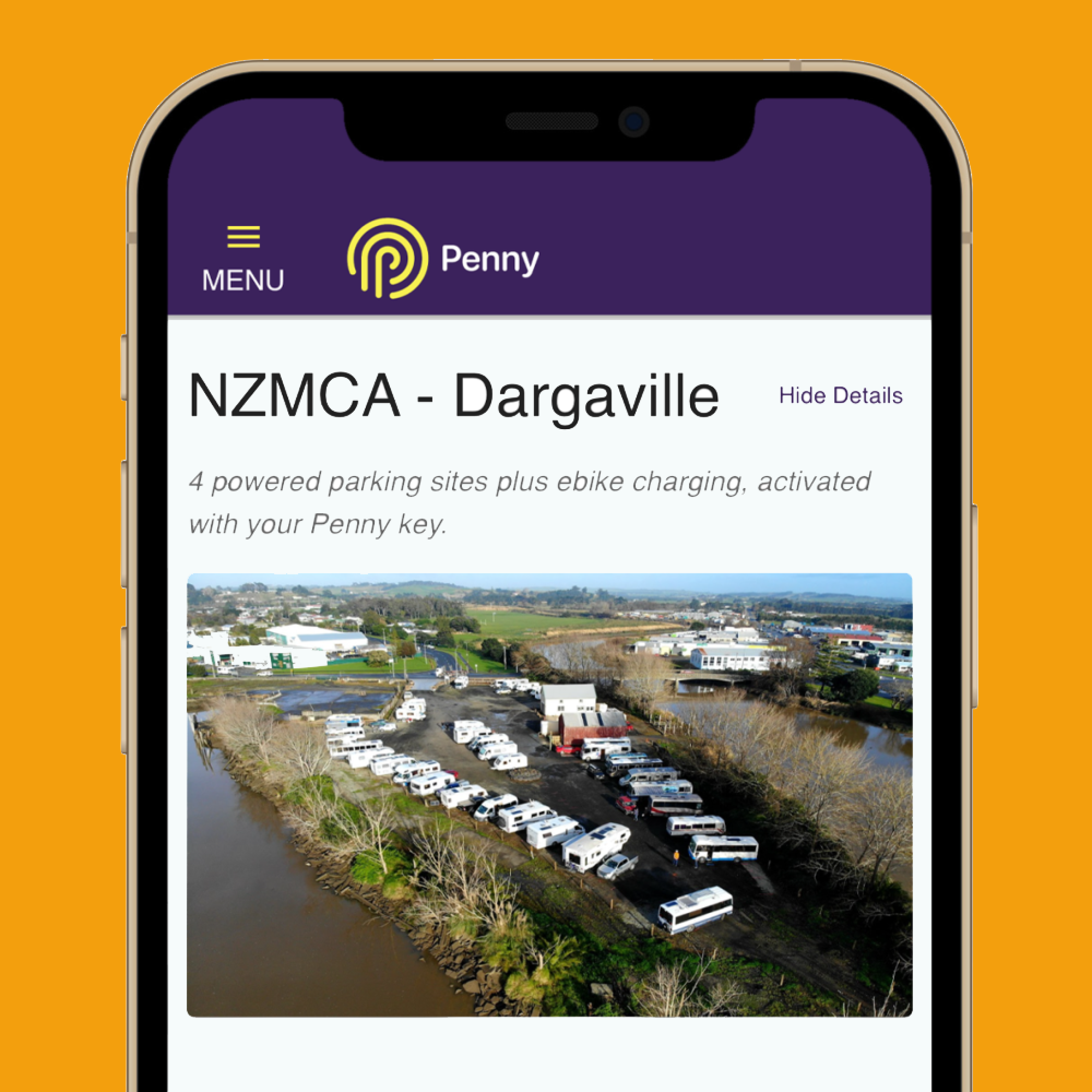 User-pays facilities at NZMCA Parks