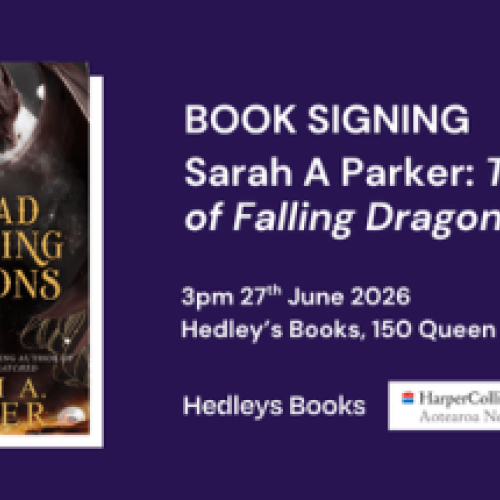 Sarah A Parker: Book Signing - Ballad of Falling Dragons