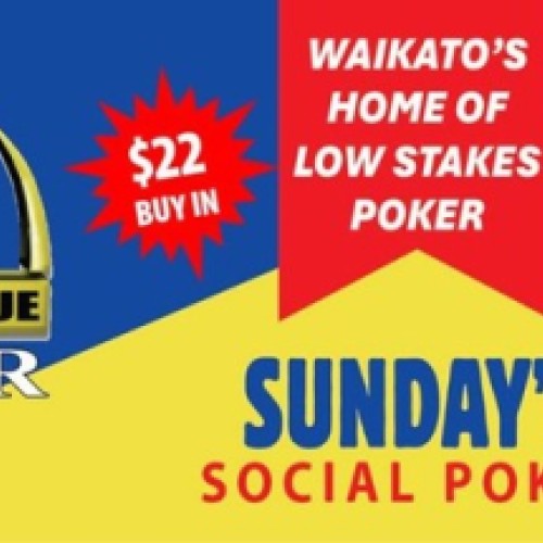 Sunday Afternoon Poker – Texas Hold'em Tournament