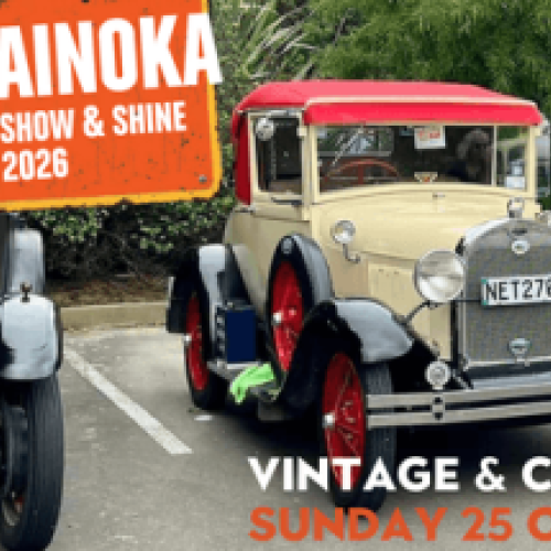 Mangatainoka Motors Vintage and Classic Day