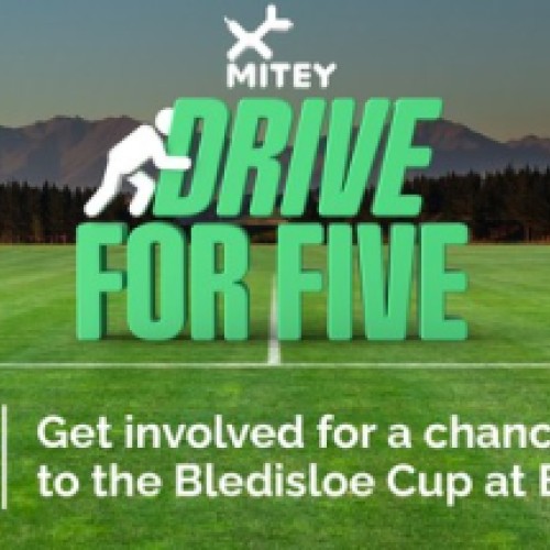 Mitey Drive For Five - Ashburton Community Event
